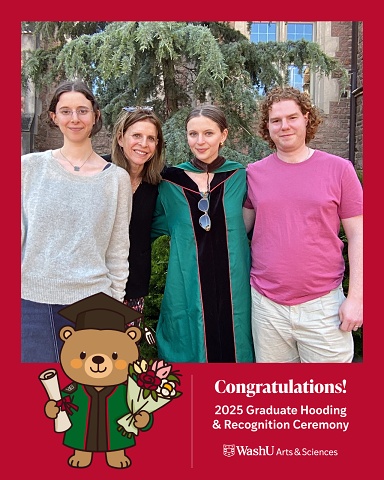 Emma Amy Hannah Jacob Hannahs Graduation Washu 05 09 2025