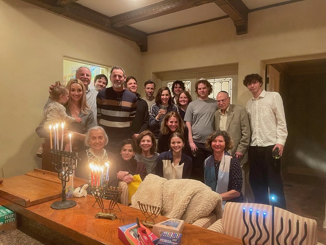 Entire Ziering Family At Hannukah Grandmas House Part 2 12 28 2024